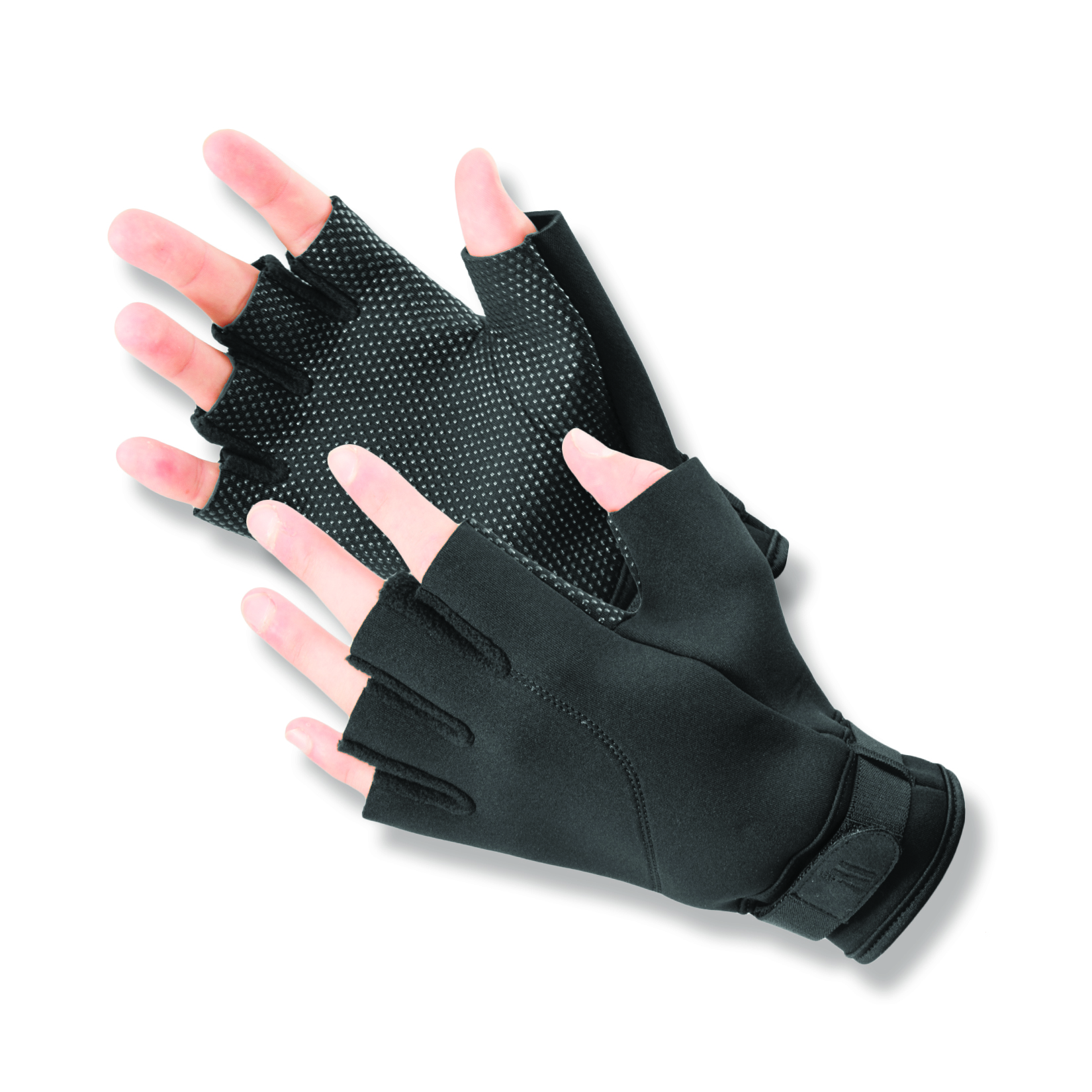 Expert Fin™ Cold Weather Open Finger Neoprene Gloves with gripper dots on the palms